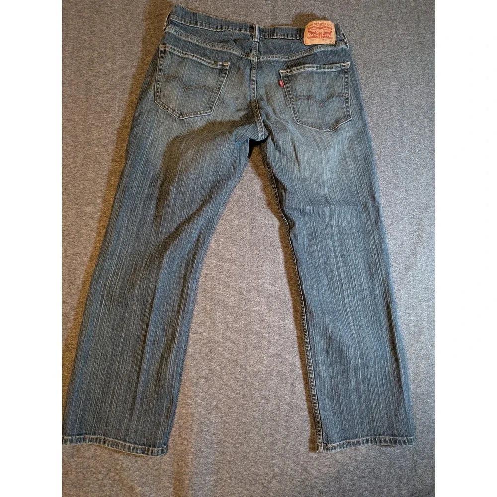 Levi's Jeans Men's 559 Relaxed Fit Boot Cut Medium‎ Wash Denim Workwear 34x30
